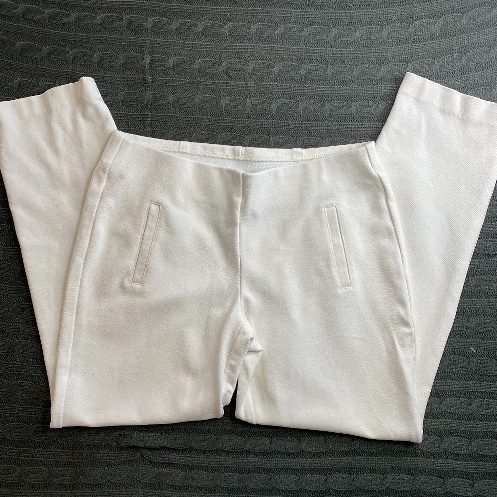 CHICO'S White slim-fit Pants